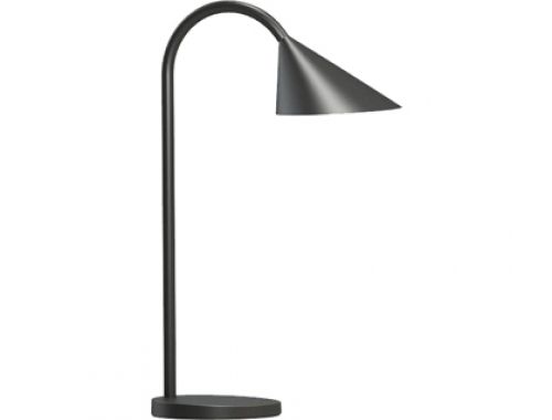 Candeeiro de escritorio unilux sol led 4w braco flexivel abs e metal preto base 14 cm diametro , Unilux , 154382 , 3595560012794